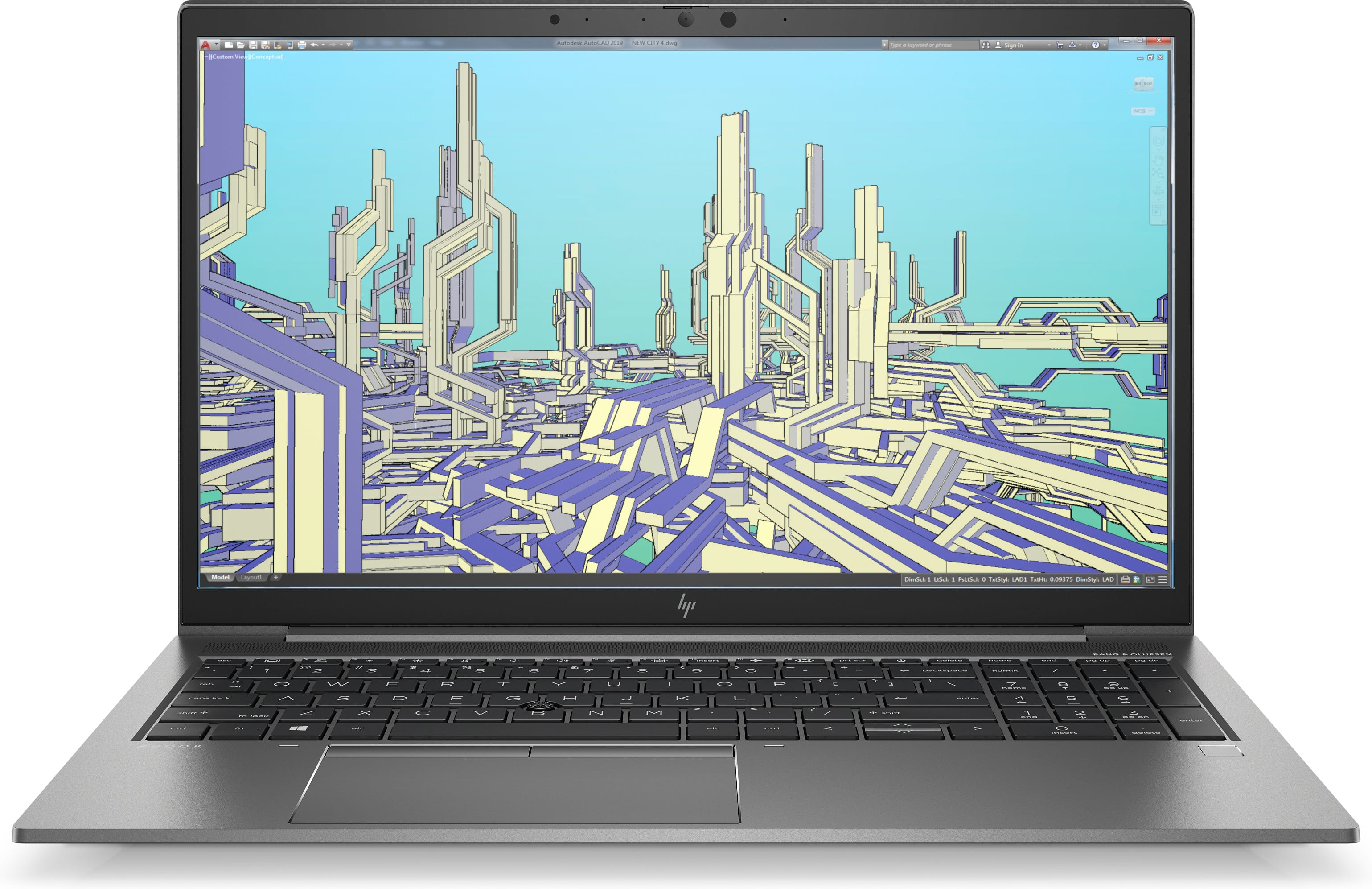 HP ZBook Firefly 15 G8 Mobile Workstation 15.6" Touchscreen i5-1135G7, 16GB RAM, 512GB SSD, Quadro T500, Windows 10 Pro - Silver
