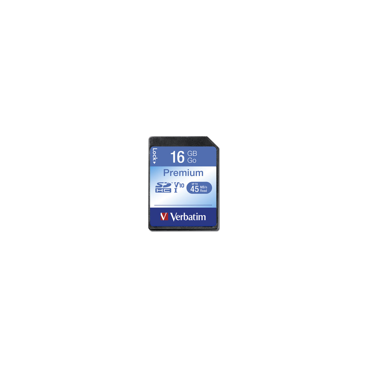 Verbatim Premium memory card 16 GB SDHC Class 10