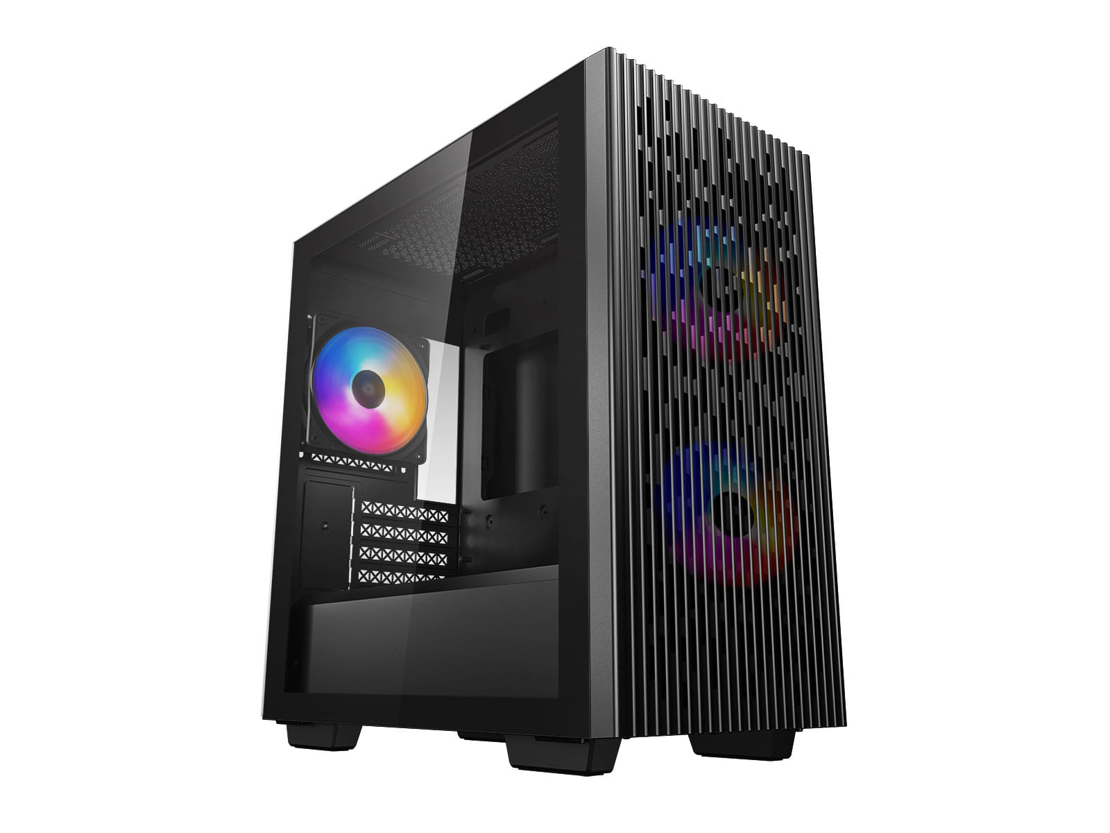 Deepcool Matrexx 40 3FS Micro-ATX Tempered Glass Gaming Case - Black