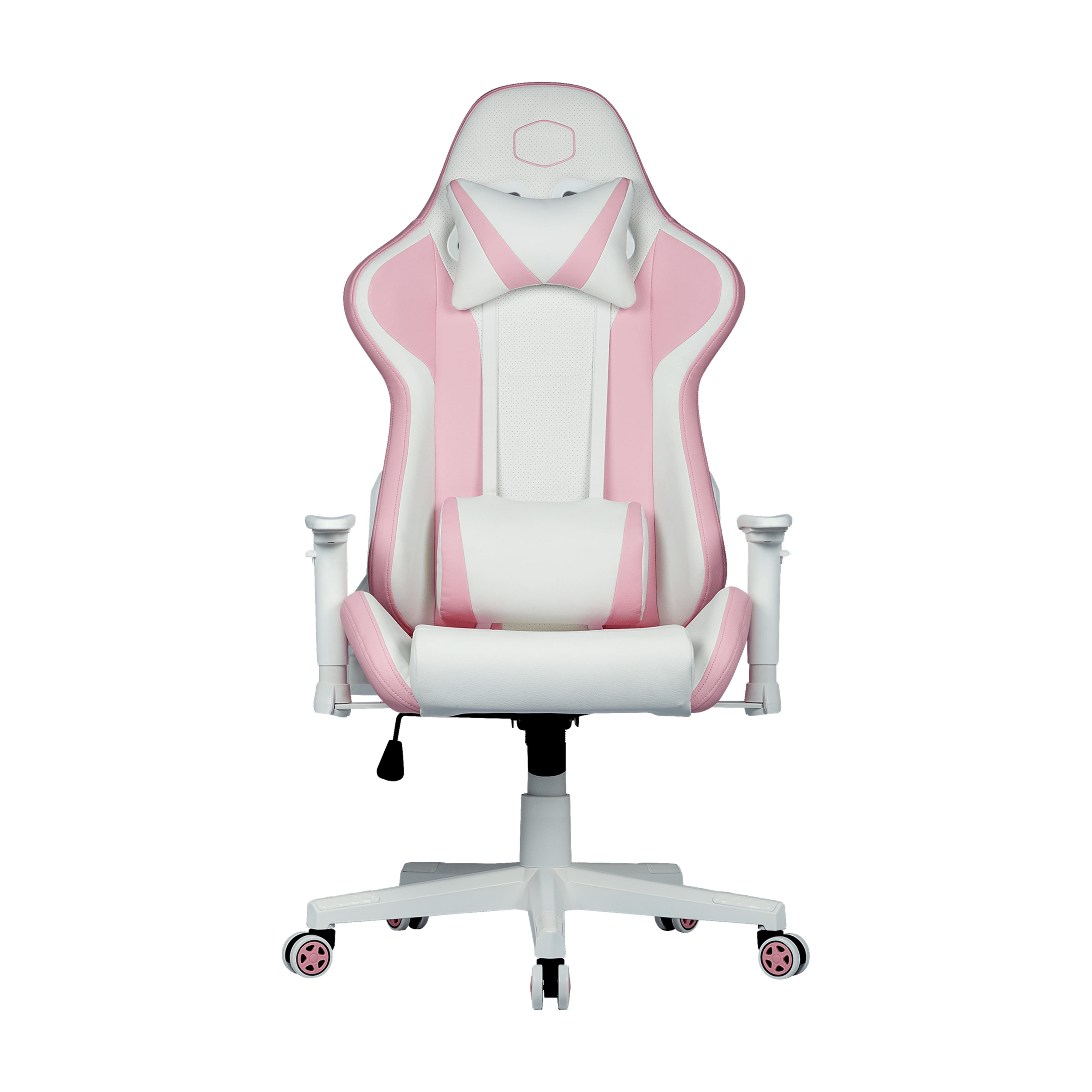 Cooler Master Gaming Caliber R1S Rose ArmChair Padded Seat Pink, White