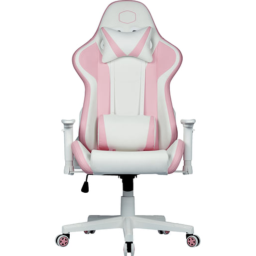 Cooler Master Gaming Caliber R1S Rose ArmChair Padded Seat Pink, White