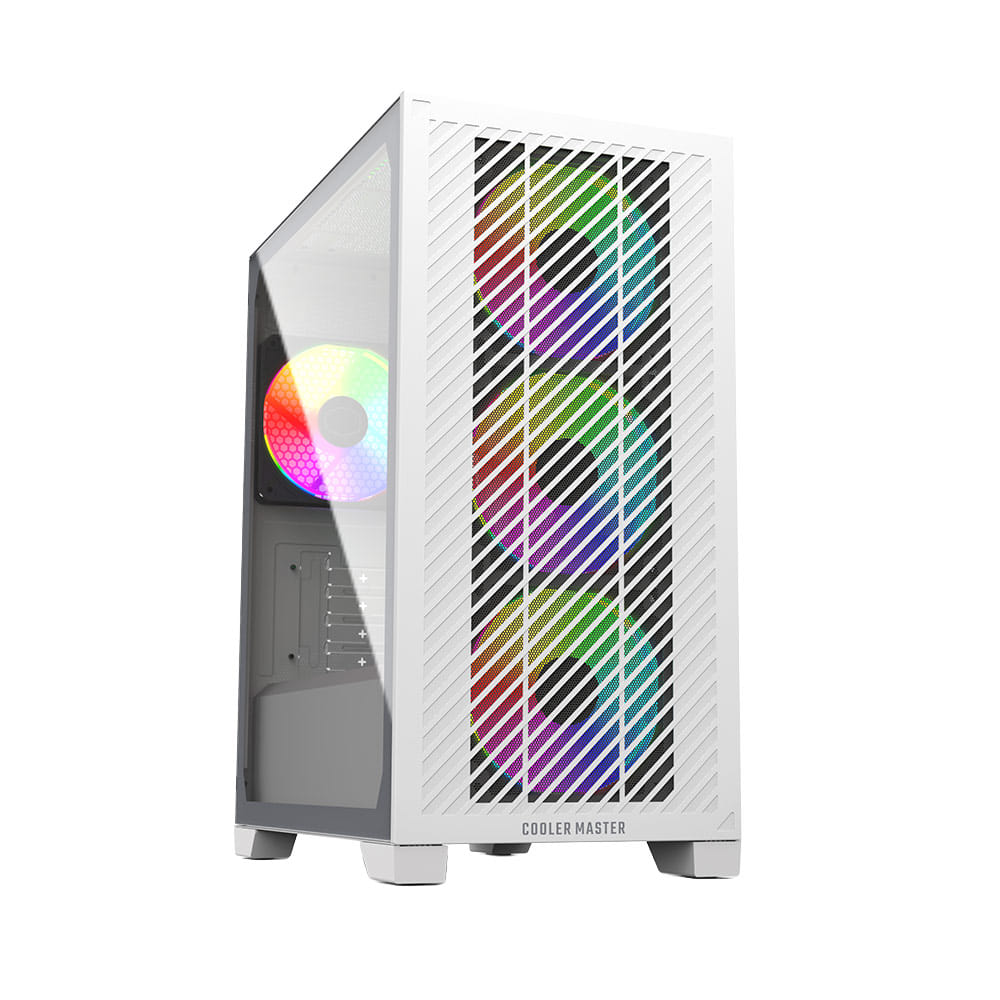 Cooler Master Elite 301 Mini Tower Case - White