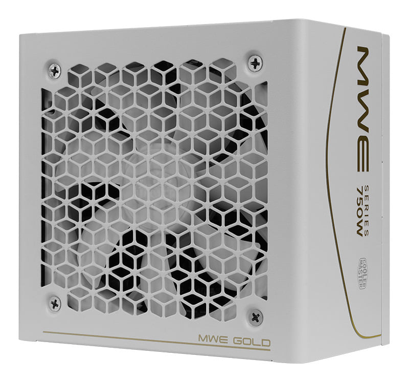 Cooler Master MWE 750W Gold Modular V4 ATX 3.1 Power Supply - White