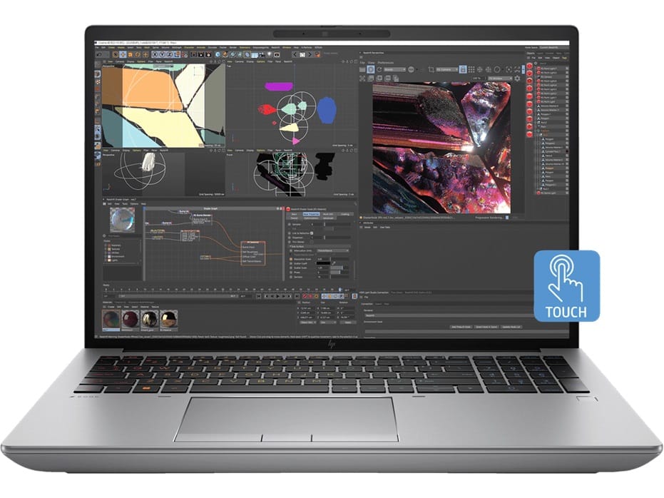 HP Zbook Fury G10 16" WUXGA Touchscreen Laptop, i7-13700HX, 32GB RAM, 1TB SSD, RTX 2000, Windows 11 Pro