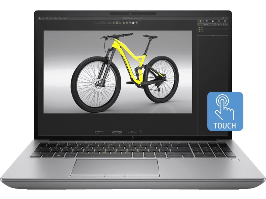 HP Zbook Fury G10 16" WUXGA Touchscreen Laptop, i7-13850HX, 32GB RAM, 1TB SSD, RTX 3500, Windows 11 Pro