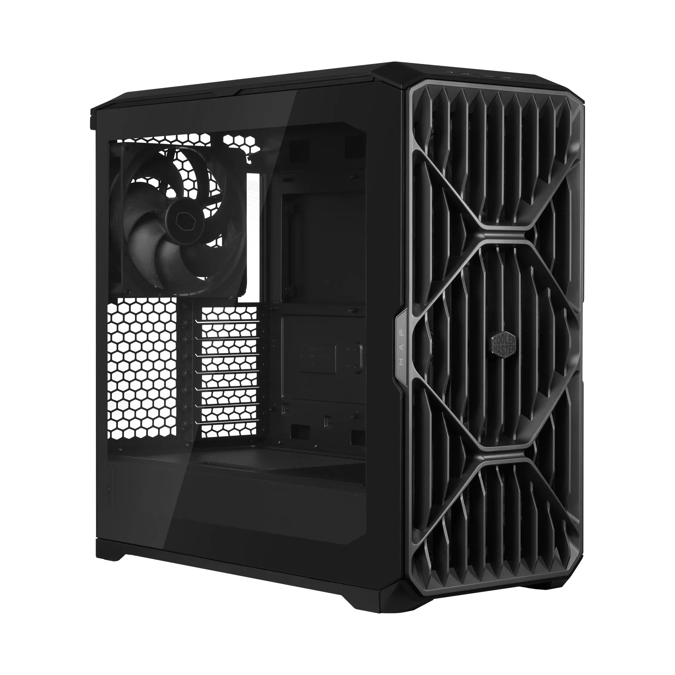Cooler Master HAF II 500 High Airflow ATX Mid-Tower Case - Black