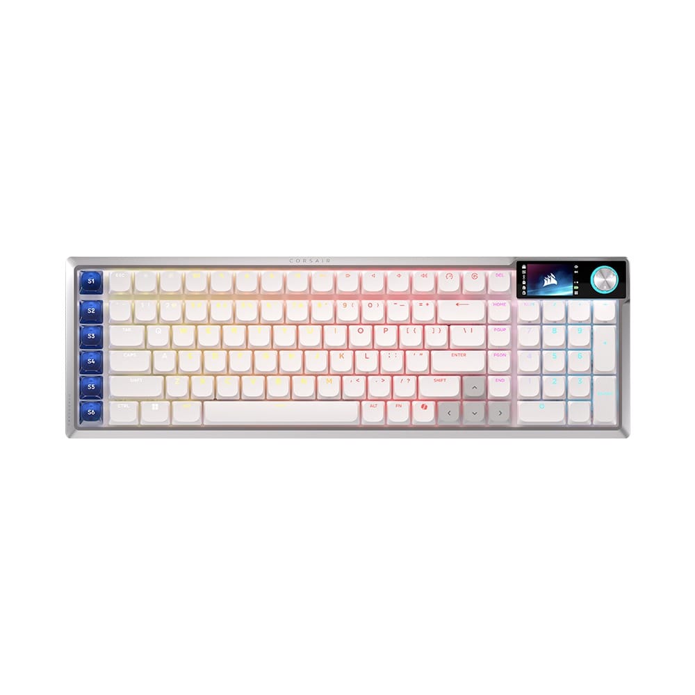 Corsair Vanguard Air 99 Wireless Optical-Mechanical Gaming Keyboard - White