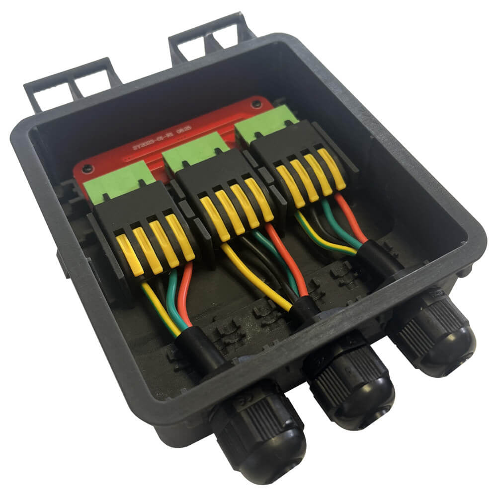 Kordz Speaker Outdoor IP67 Audio Junction Kit - Black