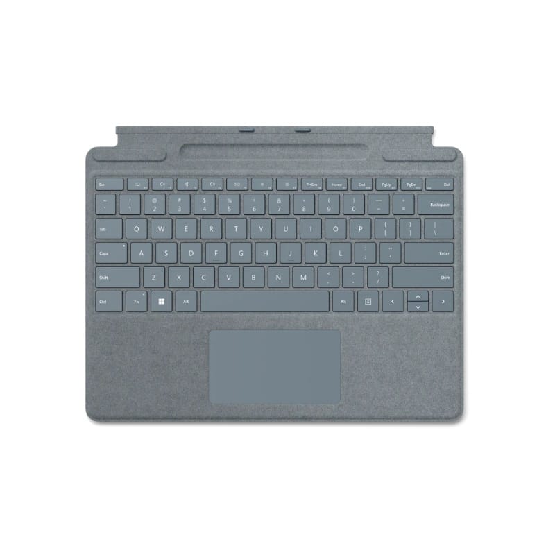 Microsoft SurfacePro Signature Keyboard Cover With Pen - Ice Blue
