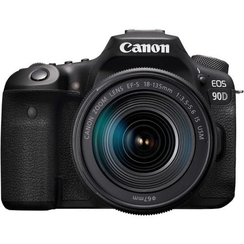 Canon EOS 90D DSLR Camera + 18-135mm Lens