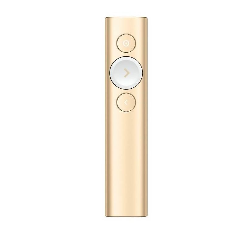 Logitech Spotlight Presentation Remote Gold