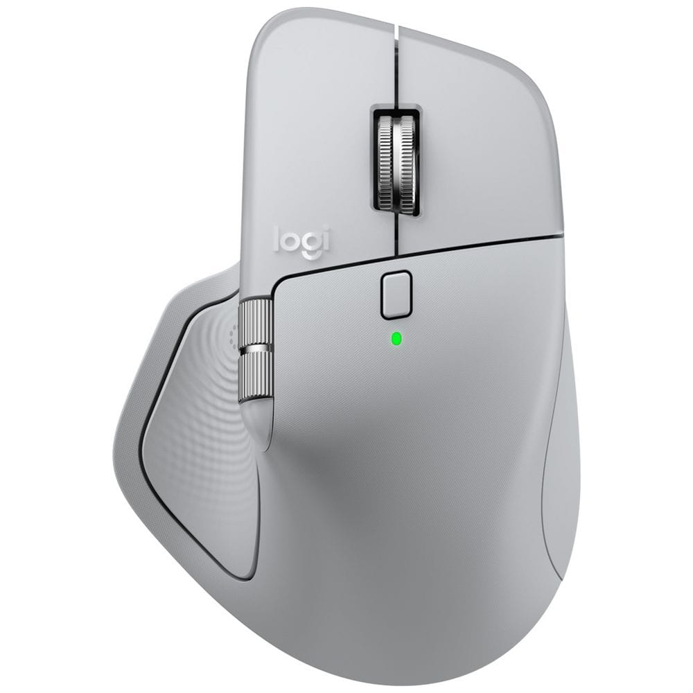 Logitech MX Master 4 Wireless Mouse - Pale Grey