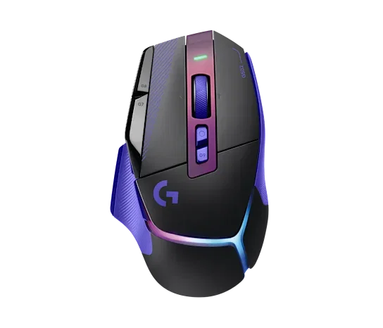 Logitech G G502 X Plus Wireless RGB Mouse - Dark Lilac