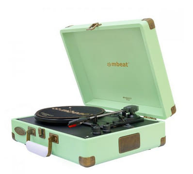 mbeat Woodstock 2 Tiffany Green Turntable Plyer