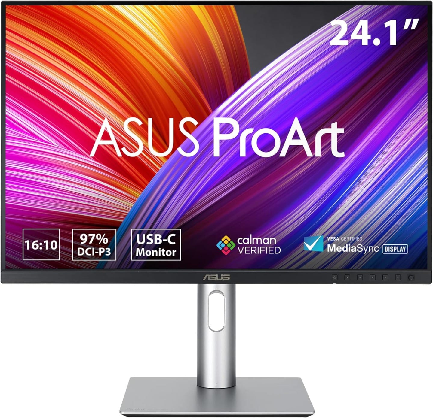 ASUS ProArt PA248CRV 24" IPS 75Hz USB-C Power Delivery HDR-10 Professional Monitor
