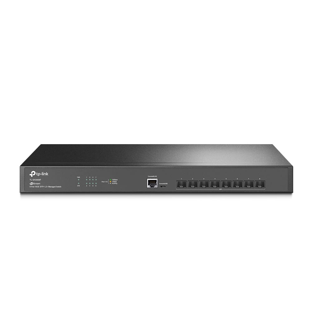 TP-Link SX3008F JetStream 8P 10GE SFP+ L2+ Switch