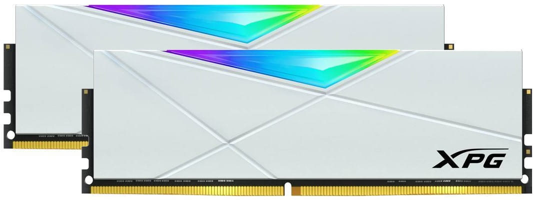 Adata XPG Spectrix D50 32GB(2X16)DDR4-3200 Memory - White