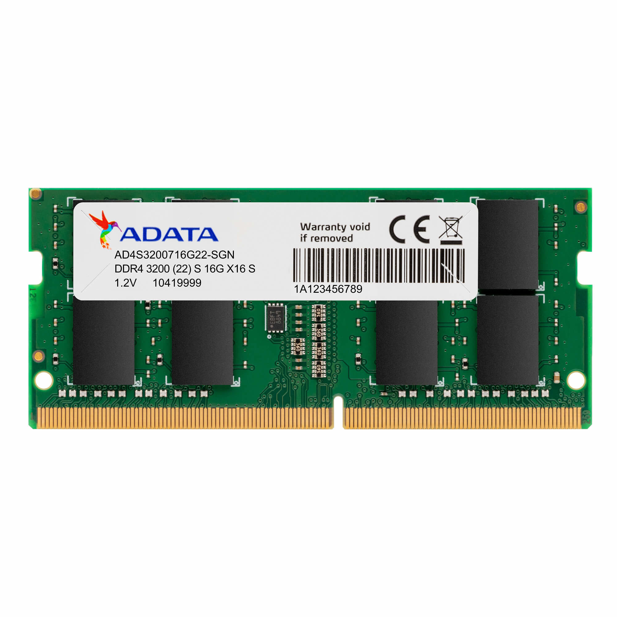 Adata Premier 8GB(1x8GB) DDR4-3200 SODIMM Memory