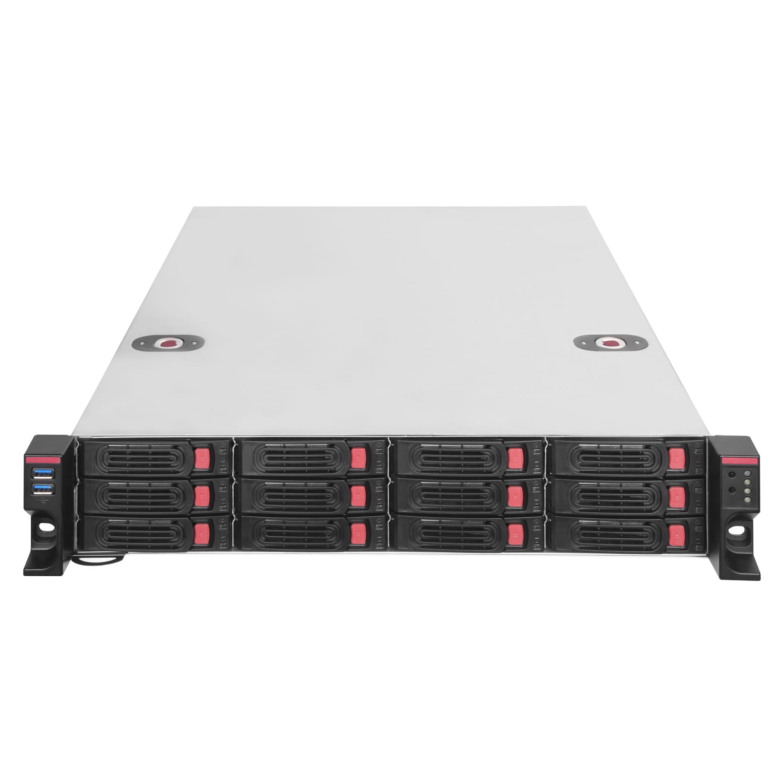 Silverstone 2U 12-Bay 2.5", 3.5" HDD SSD Enclosure