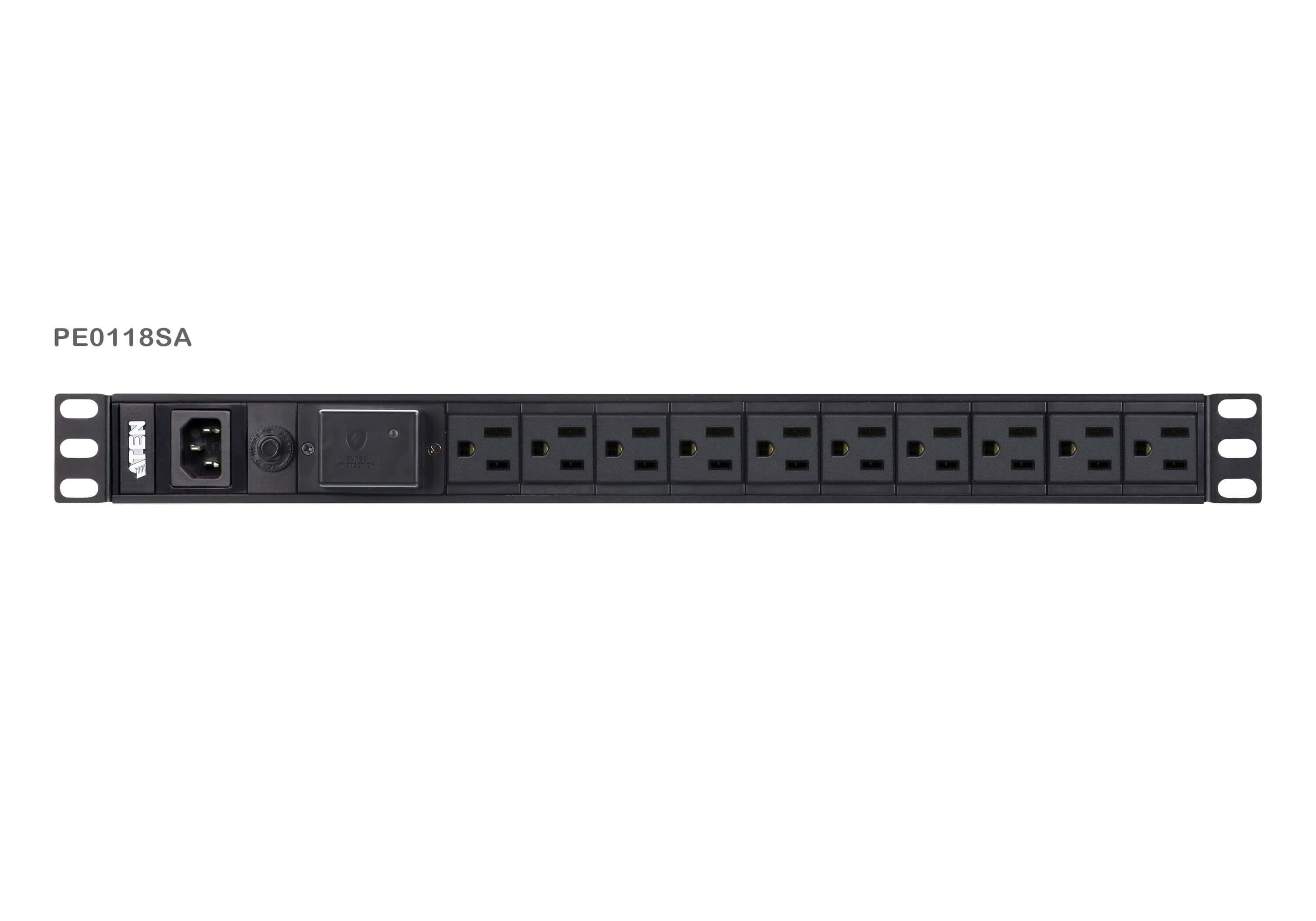 Aten 1U Basic PDU With Surge Protection