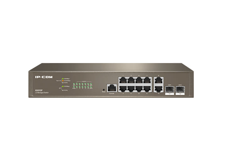 IP-COM Gigabit 12 Port L3 Cloud Managed Switch