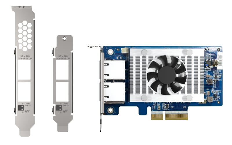 QNAP Dual Port 10GBASE-T Network Card w/ SR-IOV