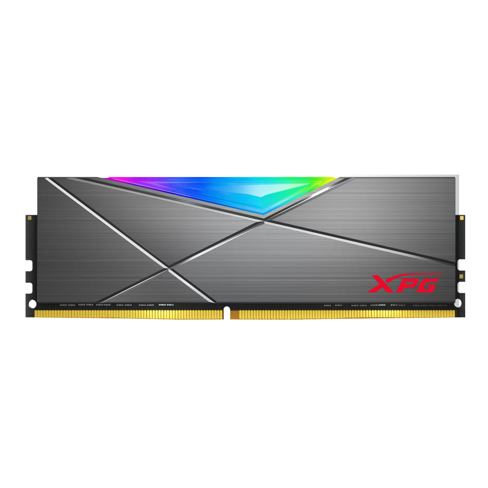 Adata Spectrix D50 RGB 16G(2x8G) DDR4-3600 Memory - Tungsten Grey