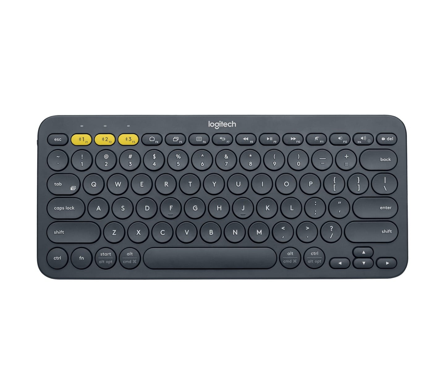 Logitech K380 Multi-Device Bluetooth Keyboard - Black