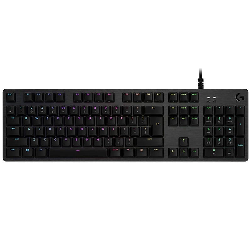 Logitech G512 Carbon Lightsync RGB Mechanical Wired Gaming Keyboard - GX Brown Tactile