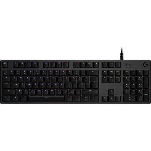 Logitech G512 Carbon Lightsync RGB Mechanical Wired Gaming Keyboard - GX Brown Tactile