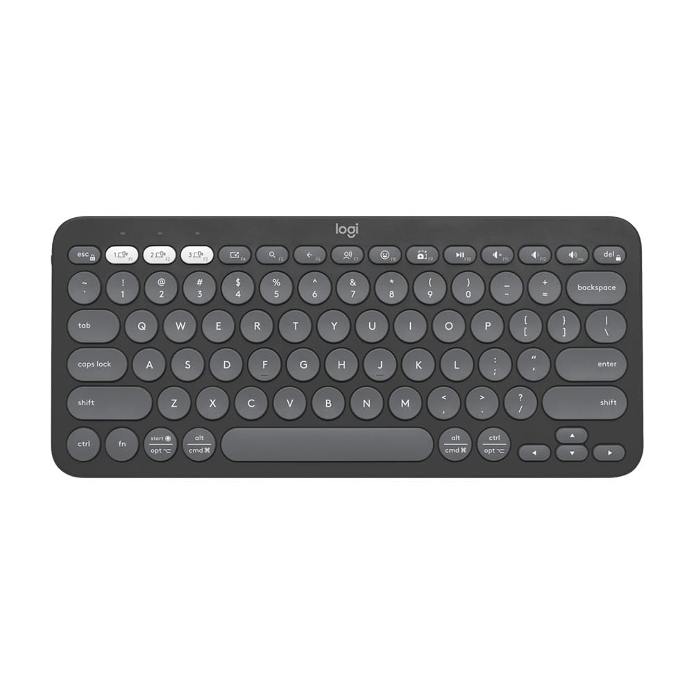 Logitech Pebble Keys 2 K380s Bluetooth Keyboard - Tonal Graphite