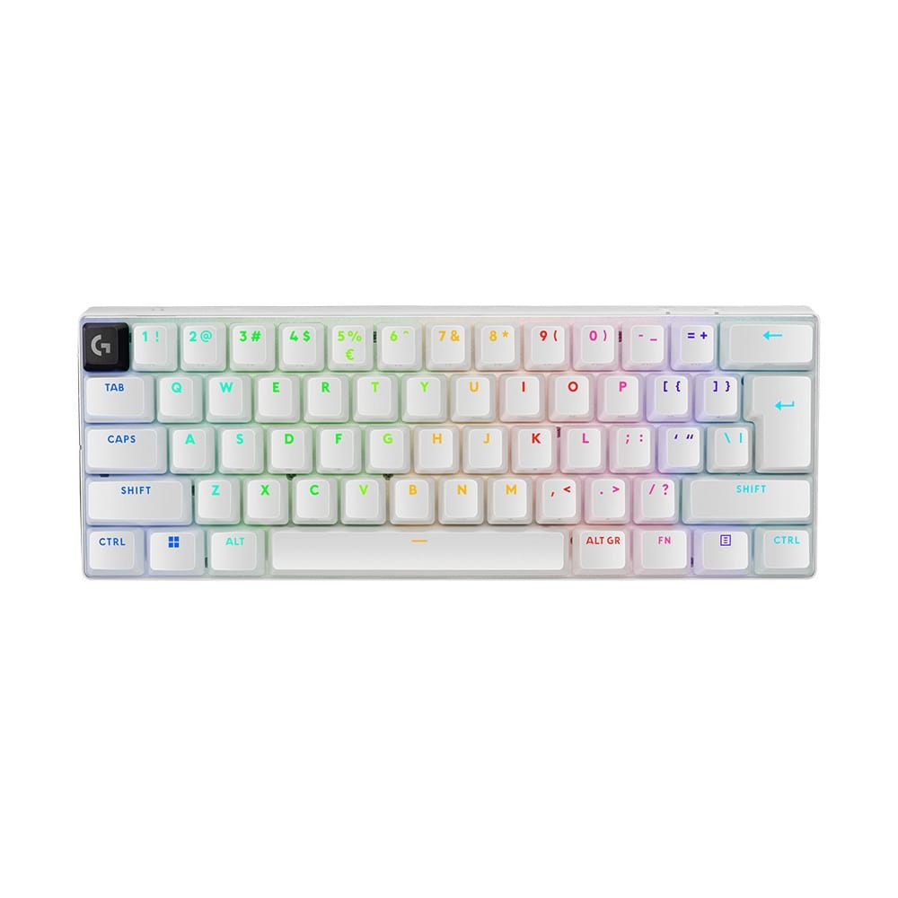 PRO X 60 LIGHTSPEED Wireless Gaming Keyboard - Tactile White
