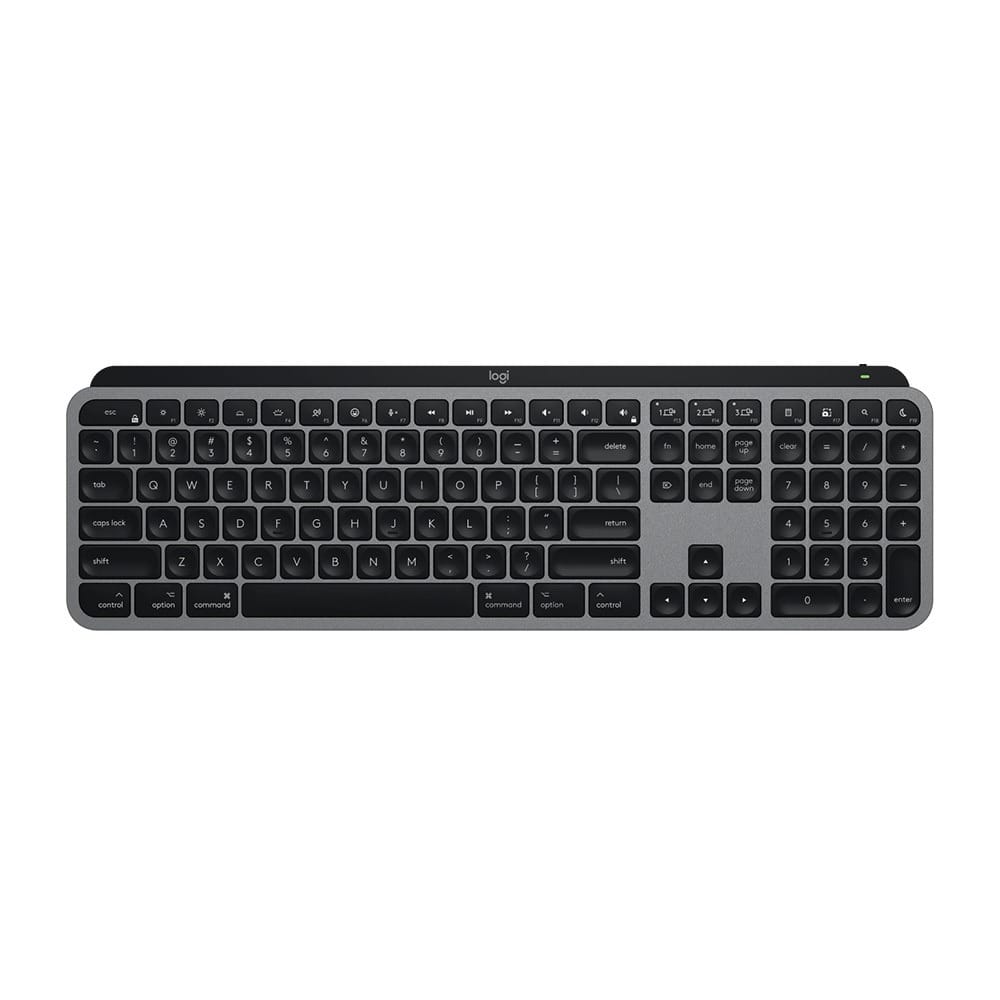 Logitech MX Keys S for Mac Advanced Wireless Illuminated Keyboard - Space Grey

