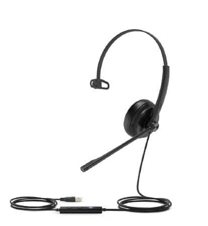 Yealink UH34 Lite Headset Head-band Monaural Black