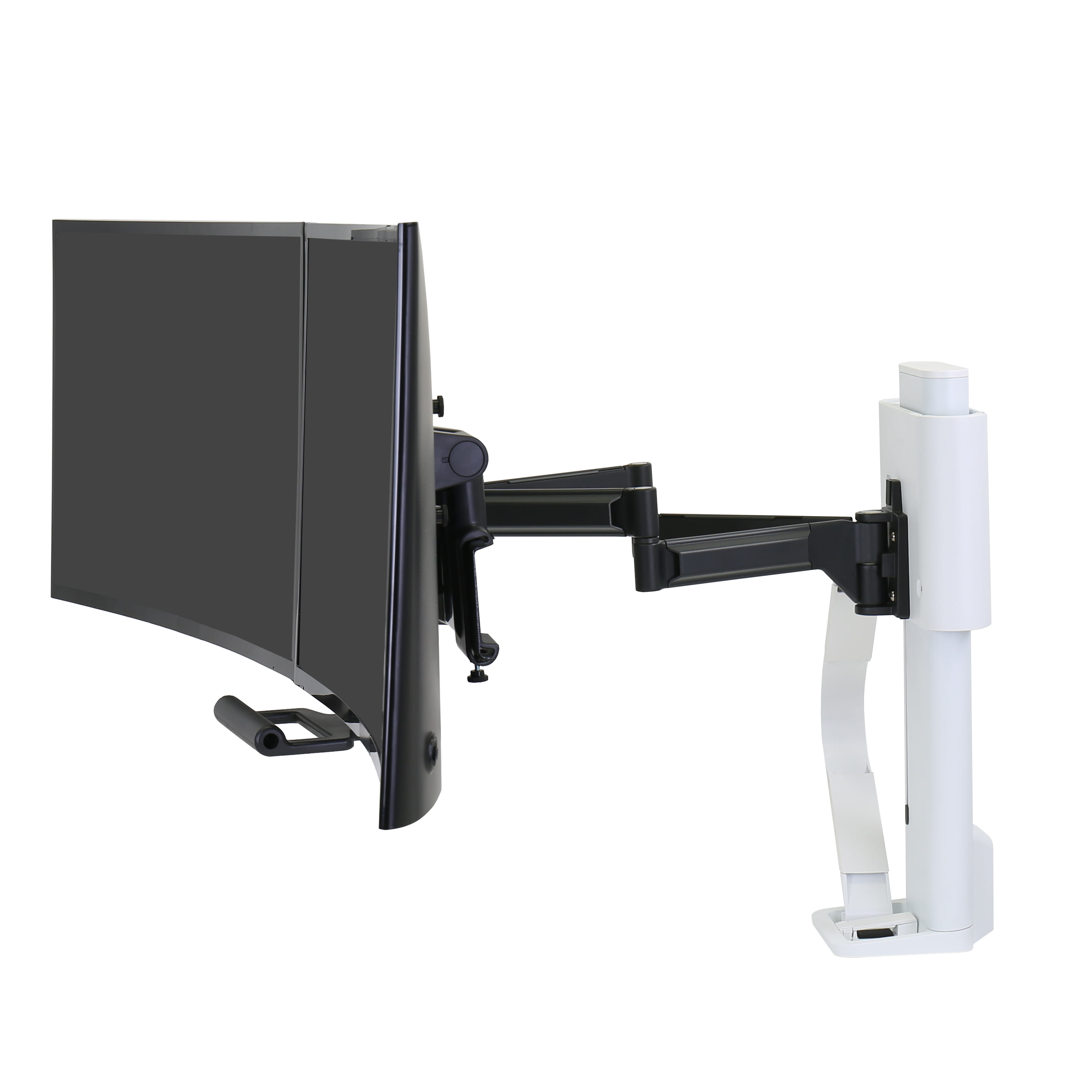 Ergotron Trace Dual Monitor Mount (White)