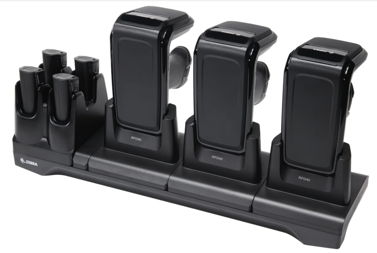 Zebra RFD40/RFD90 3 Device Slots/4 Toaster SL