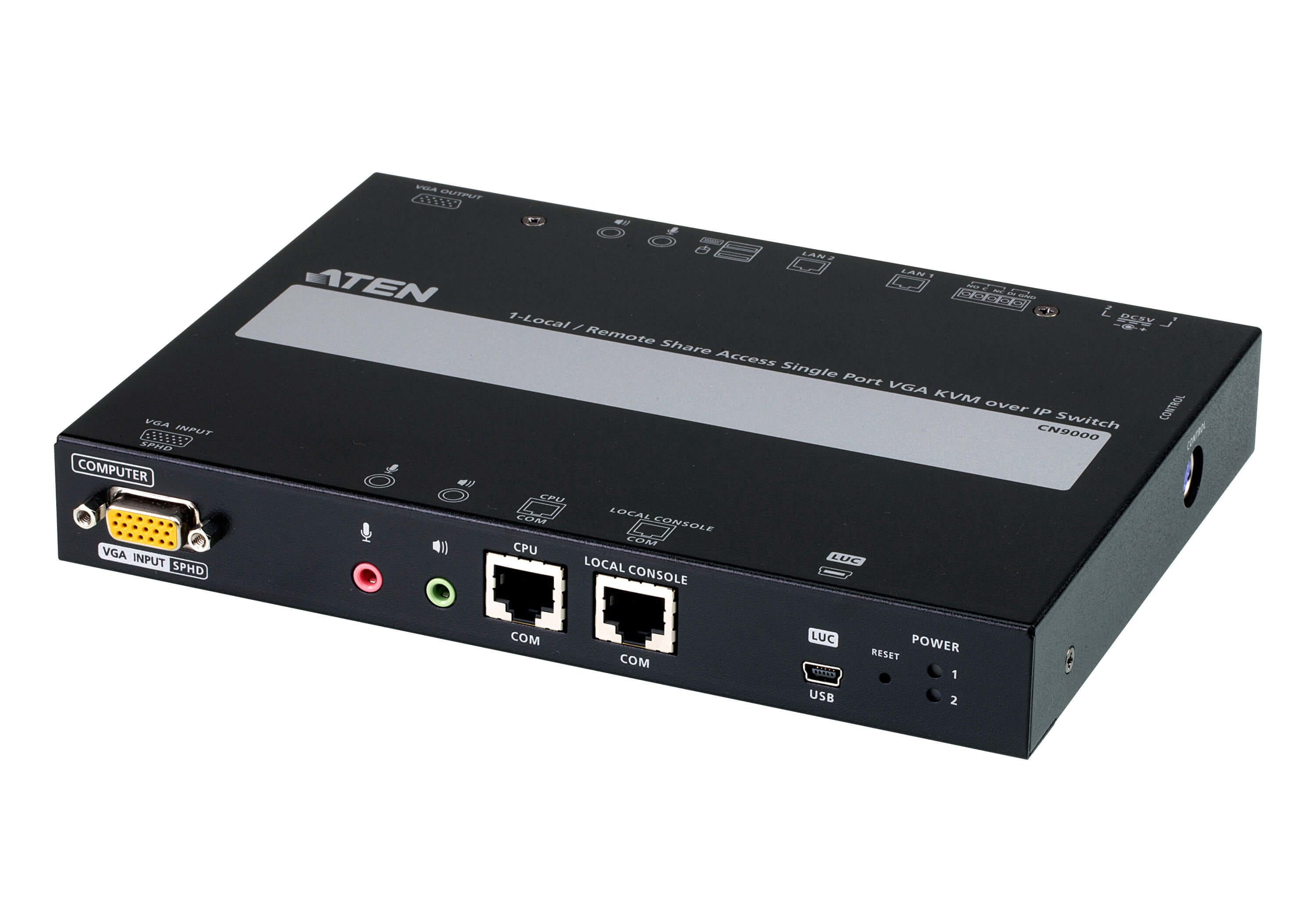 Aten 1L/R 1 Port VGA KVM over IP Switch