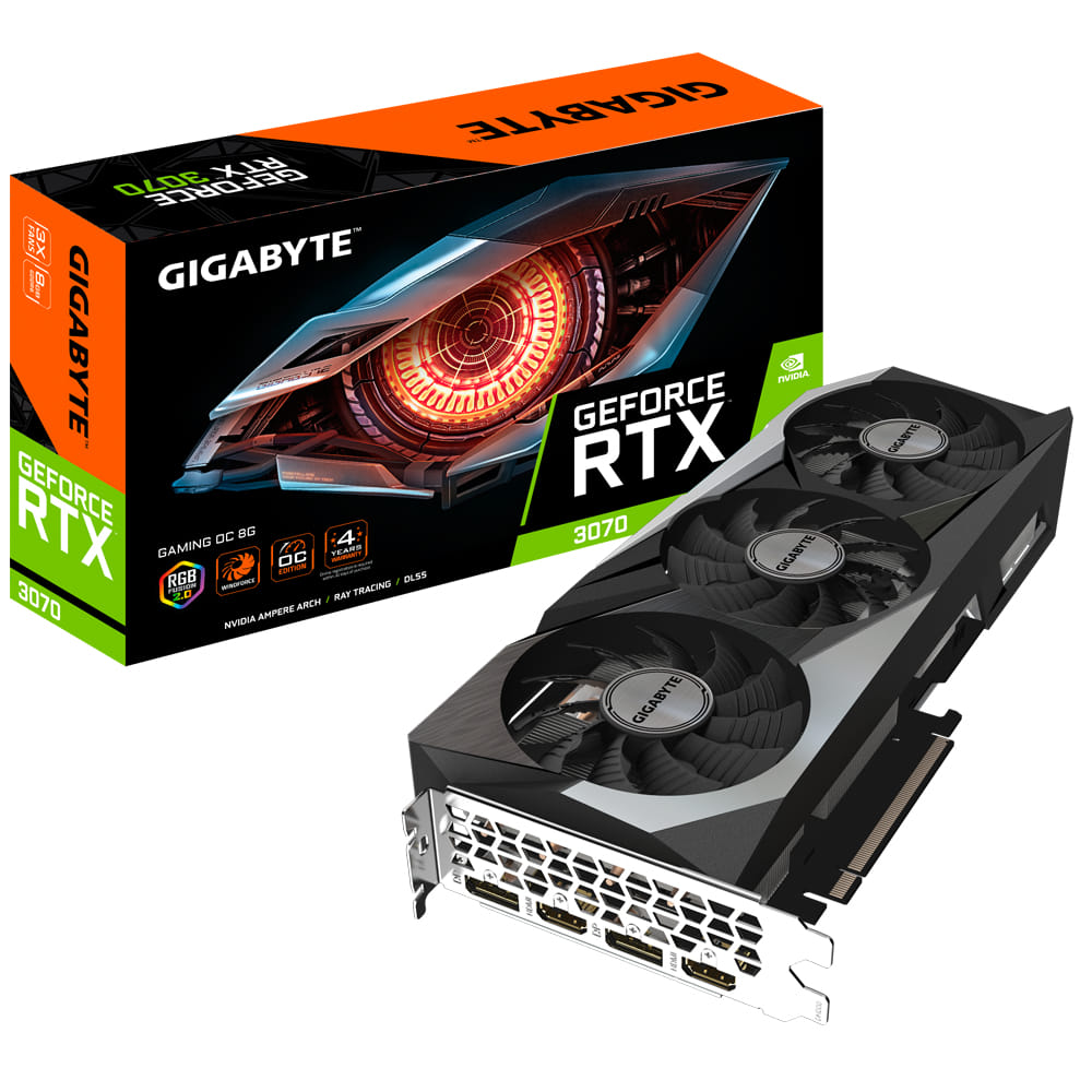 Gigabyte GeForce RTX 3070 Gaming OC 8GB (rev. 2.0) Graphic Card