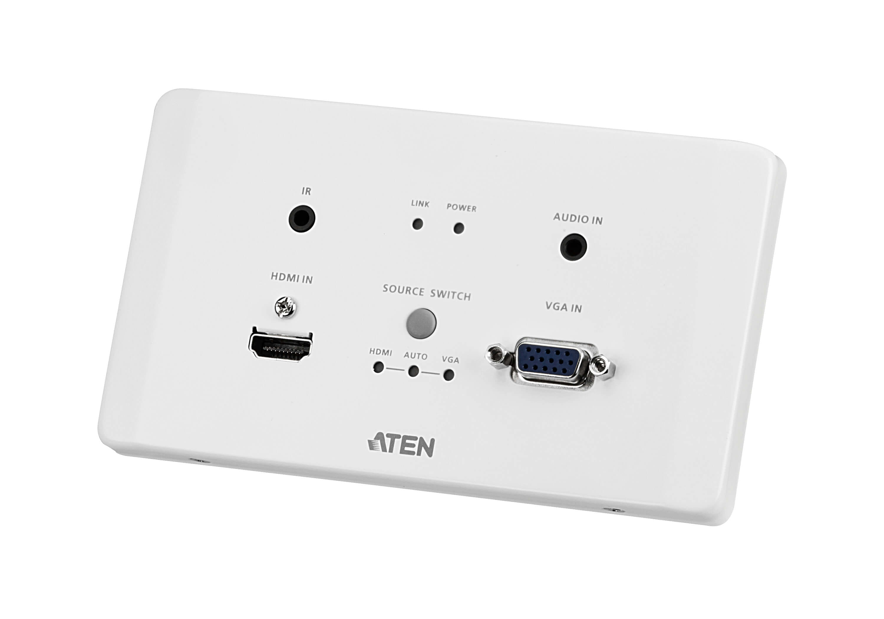 ATEN HDMI & VGA HDBaseT Transmitter with EU Wall Plate / PoH