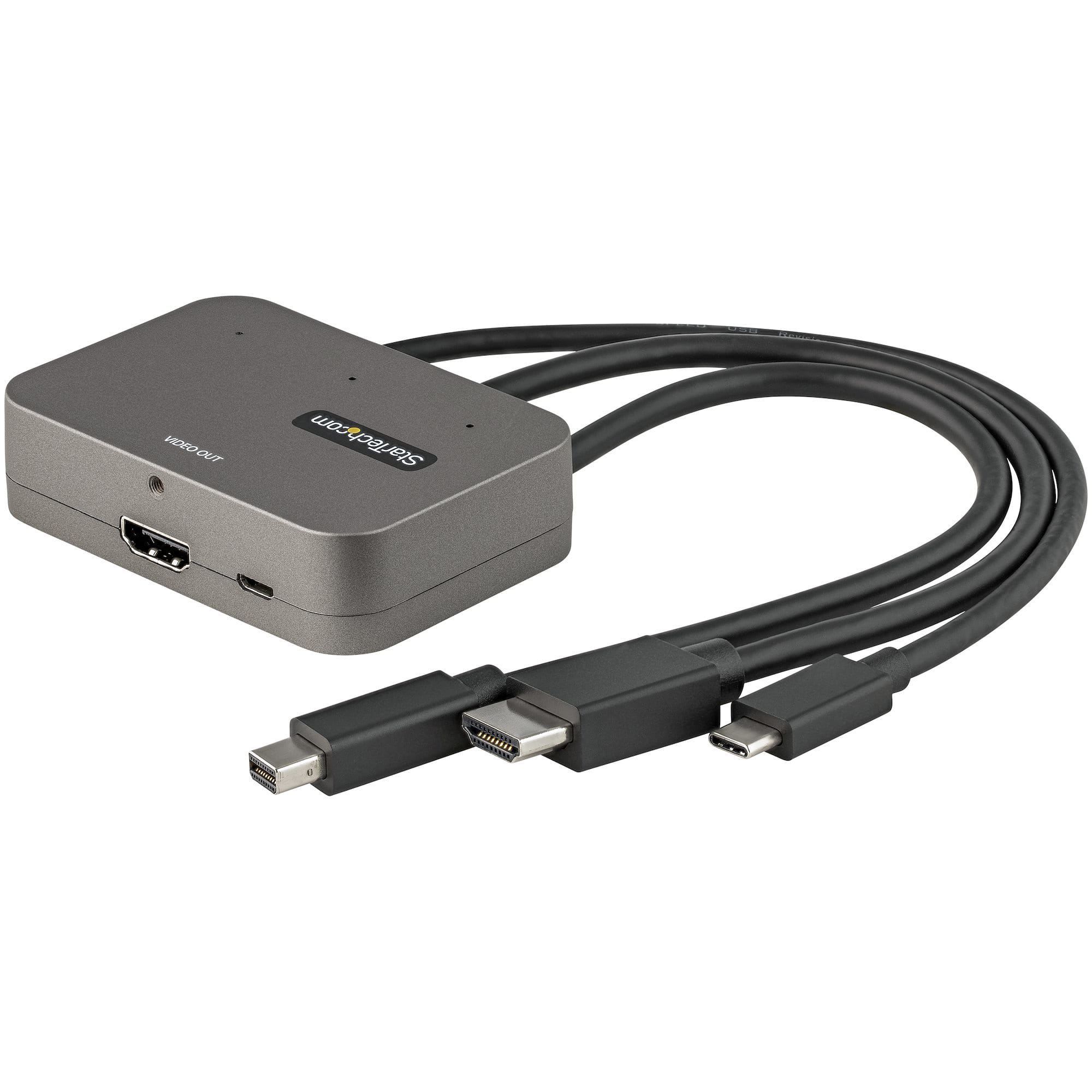 Startech USB-C/HDMI/Mini-DisplayPort Multiport to HDMI Adapter