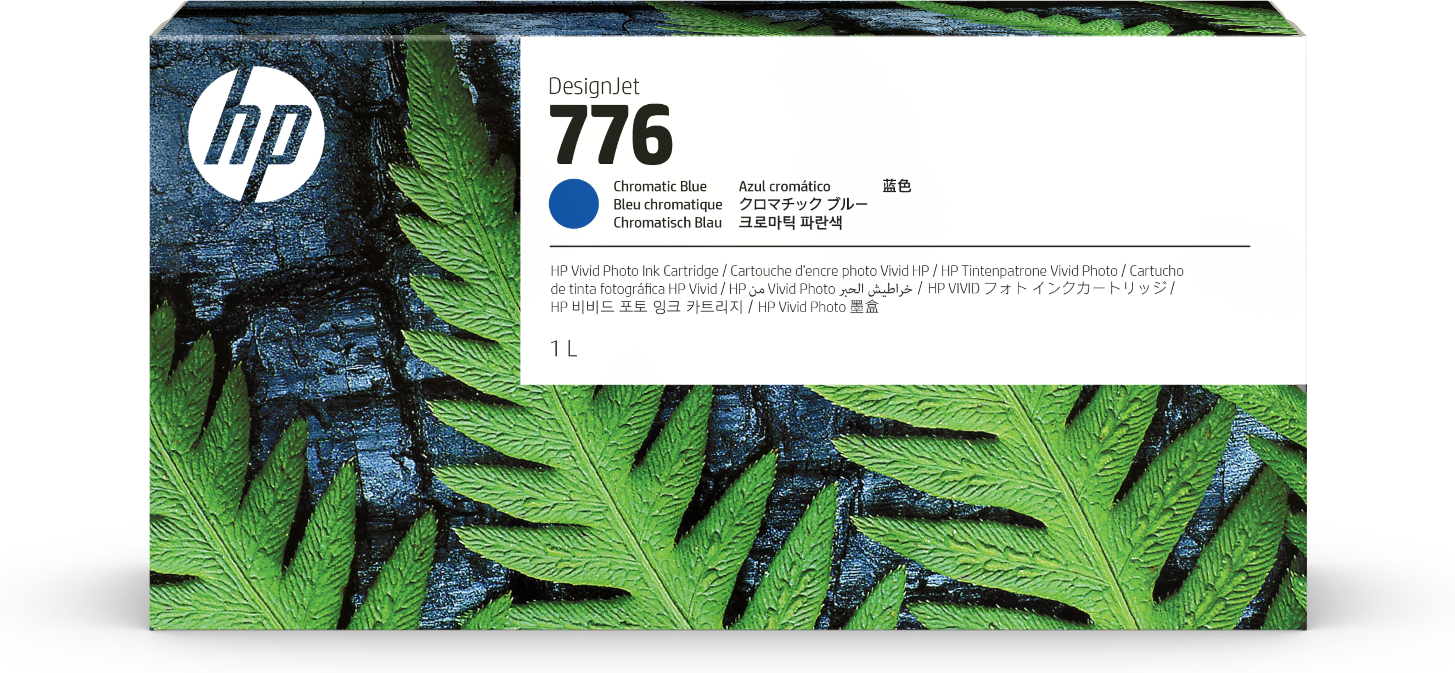 HP 776 1L Chromatic Blue Ink Cartridge
