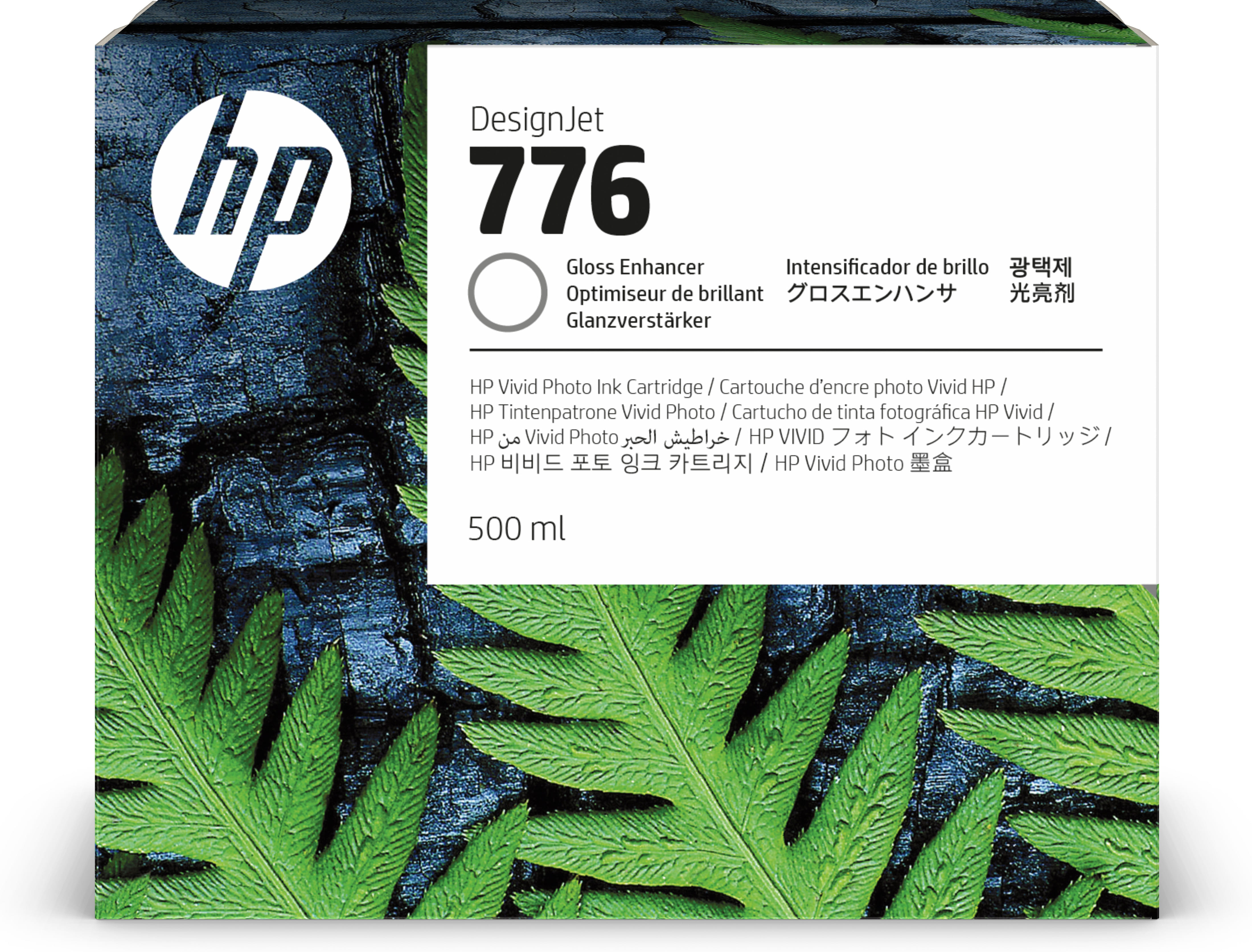 HP 776 500-ML Gloss Enhancer Ink Cartridge