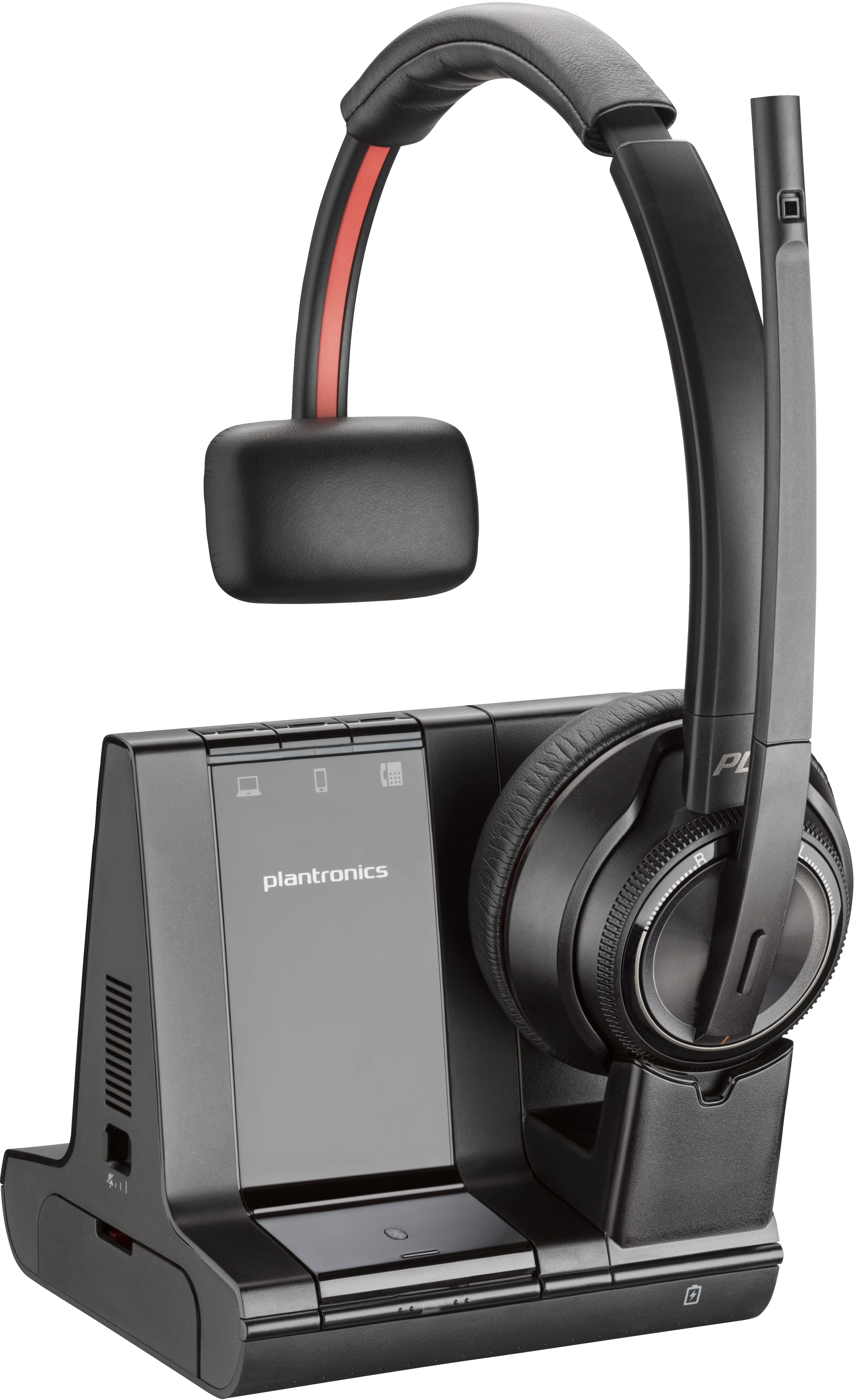 HP Poly SAVI S8210 Wireless UC Mono DECT Headset