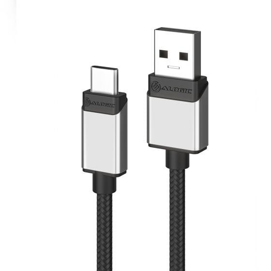 Alogic Ultra Fast + USB 2.0 USB-C to USB-A Cable 2m - Space Grey