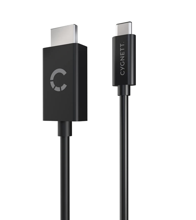Cygnett USB-C to HDMI Cable 4K/60hz 1.8m - Black