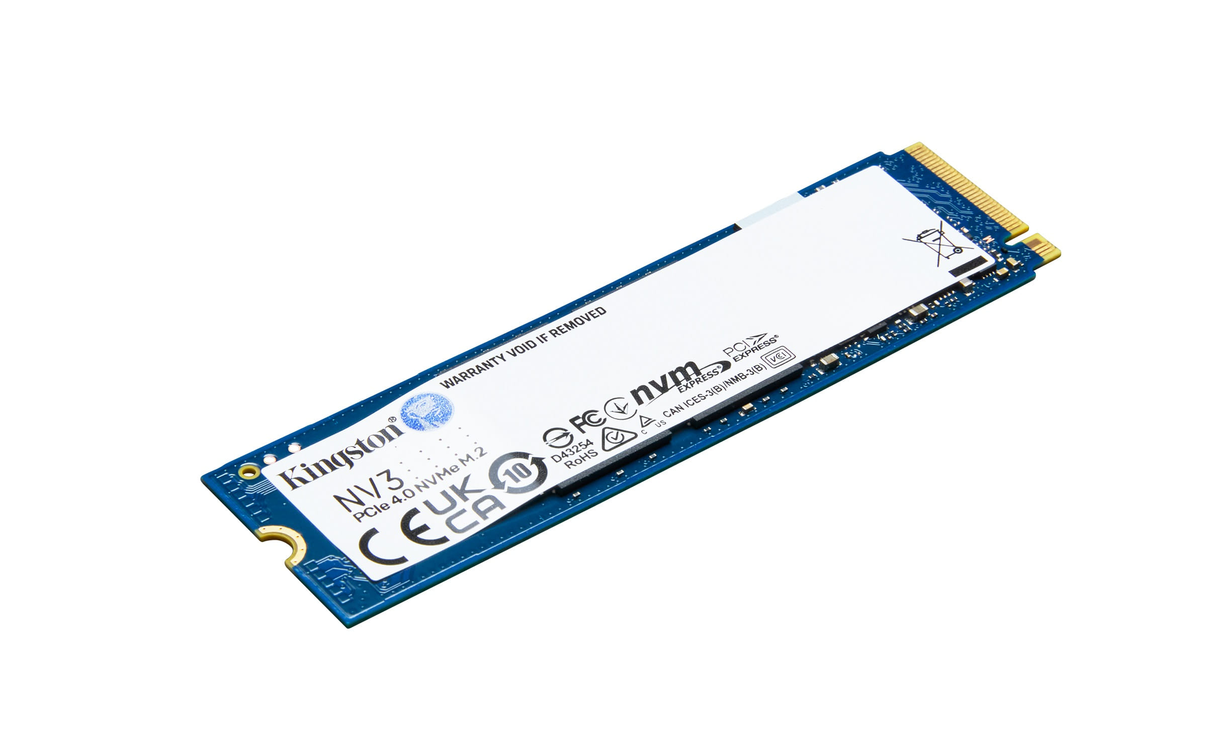 Kingston 4TB NV3 PCIe 4.0 NVMe M.2 SSD