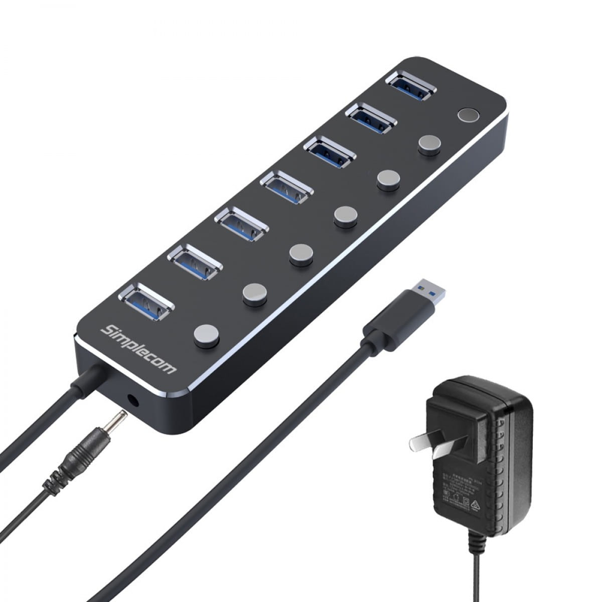 7Port USB 3.0 Powered Hub