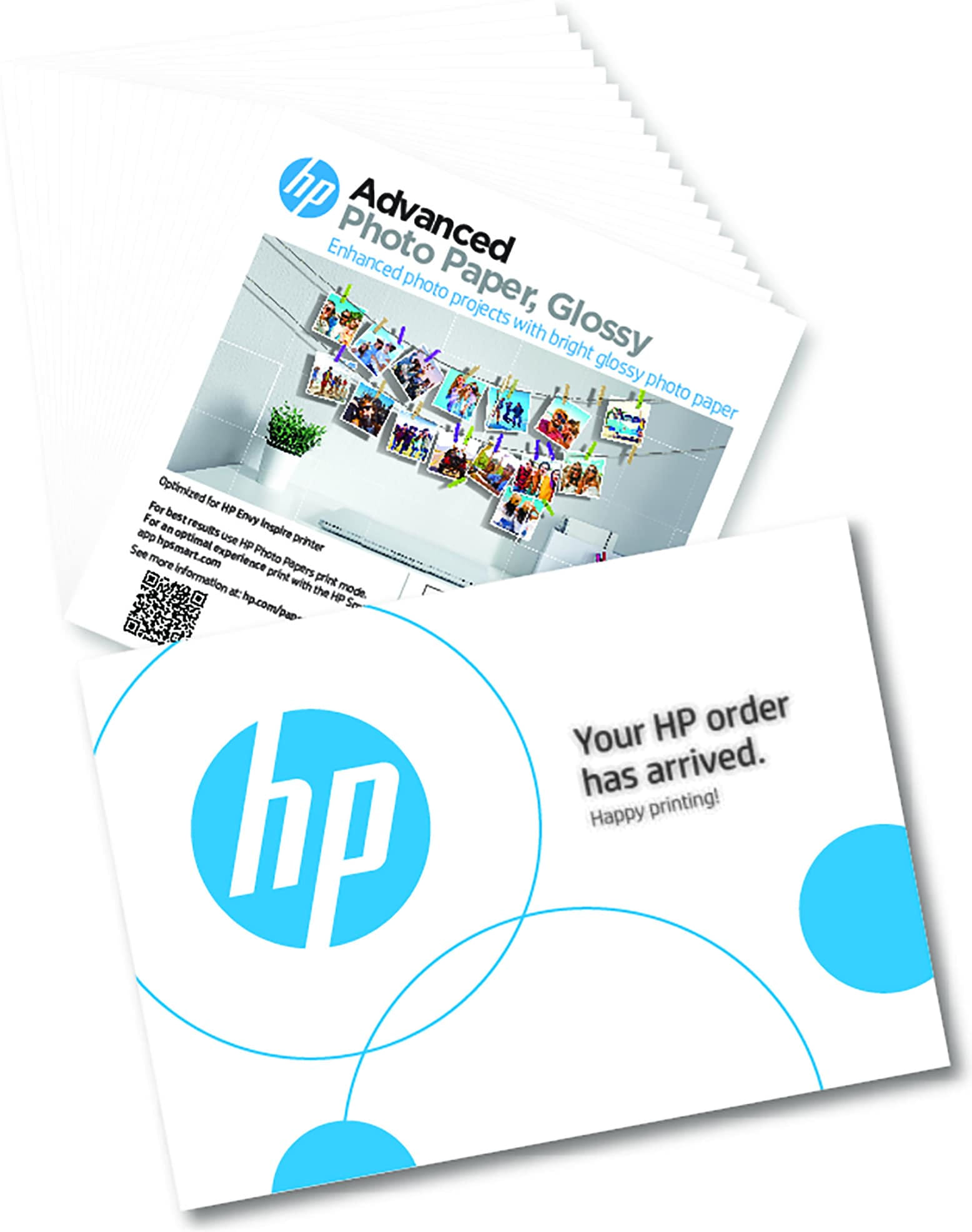 HP 49V50A Advanced Gloss Photo Paper ( 5" x 5")
