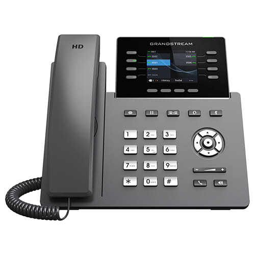 Grandstream 8 Lines Gigabit Wi-Fi/Bluetooth Color Screen Professional Carrier-Grade IP Phone