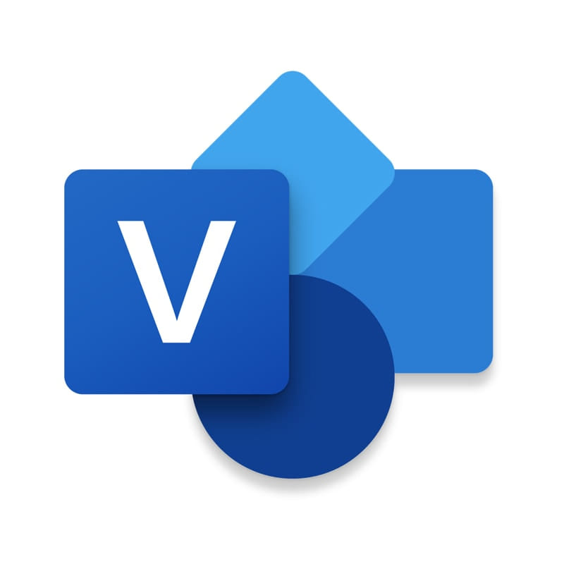 Microsoft Visio Pro 2021 Windows English Medialess